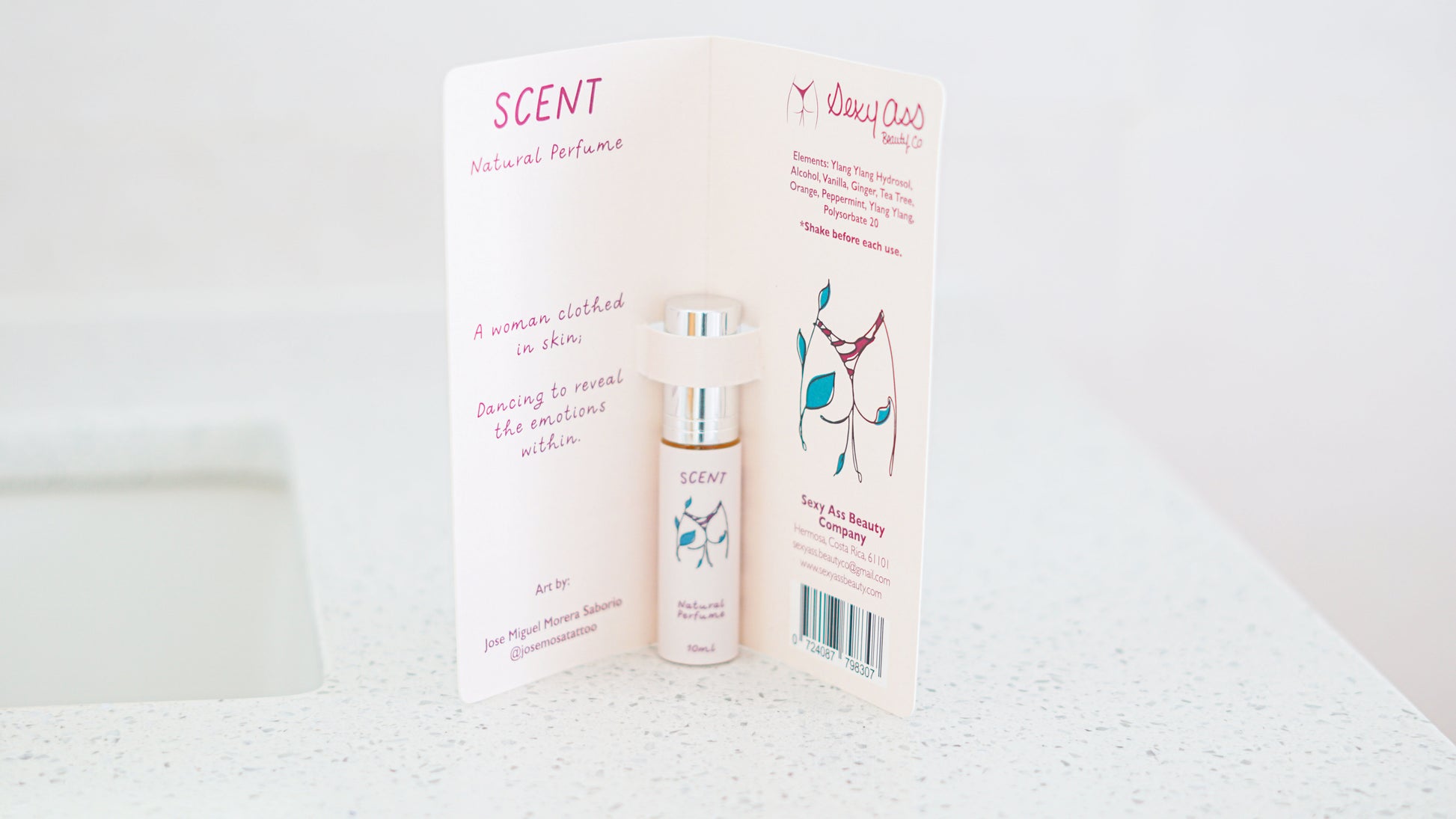 All natural perfume using no chemicals