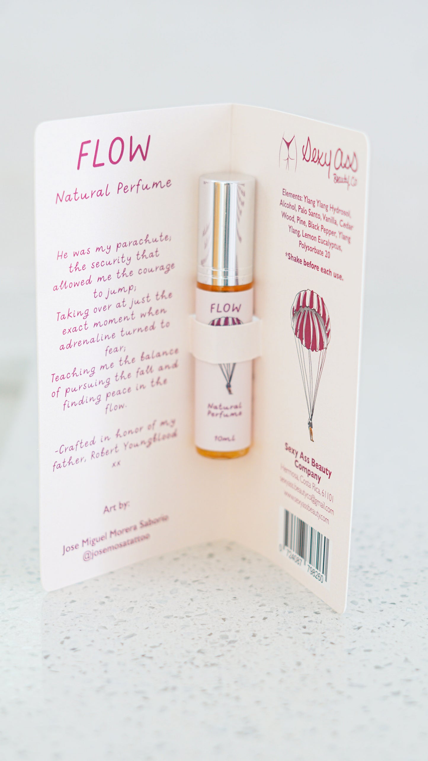 All natural perfume using no chemicals