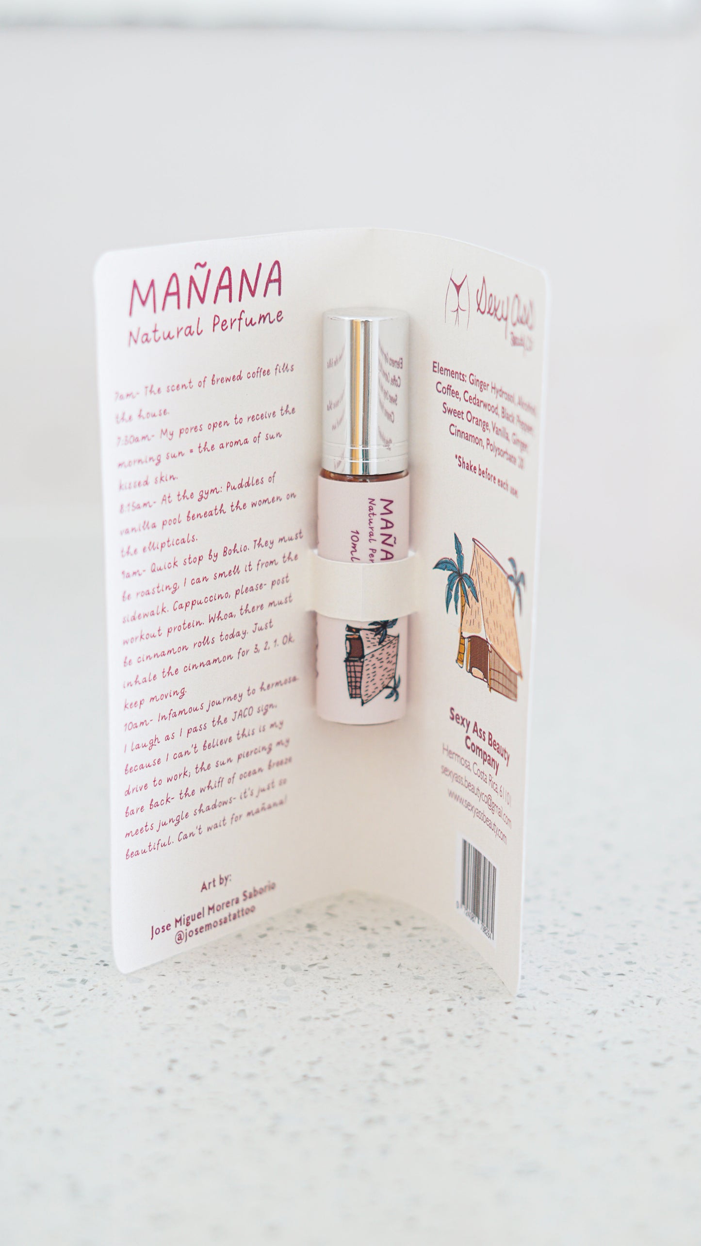 All natural perfume using no chemicals