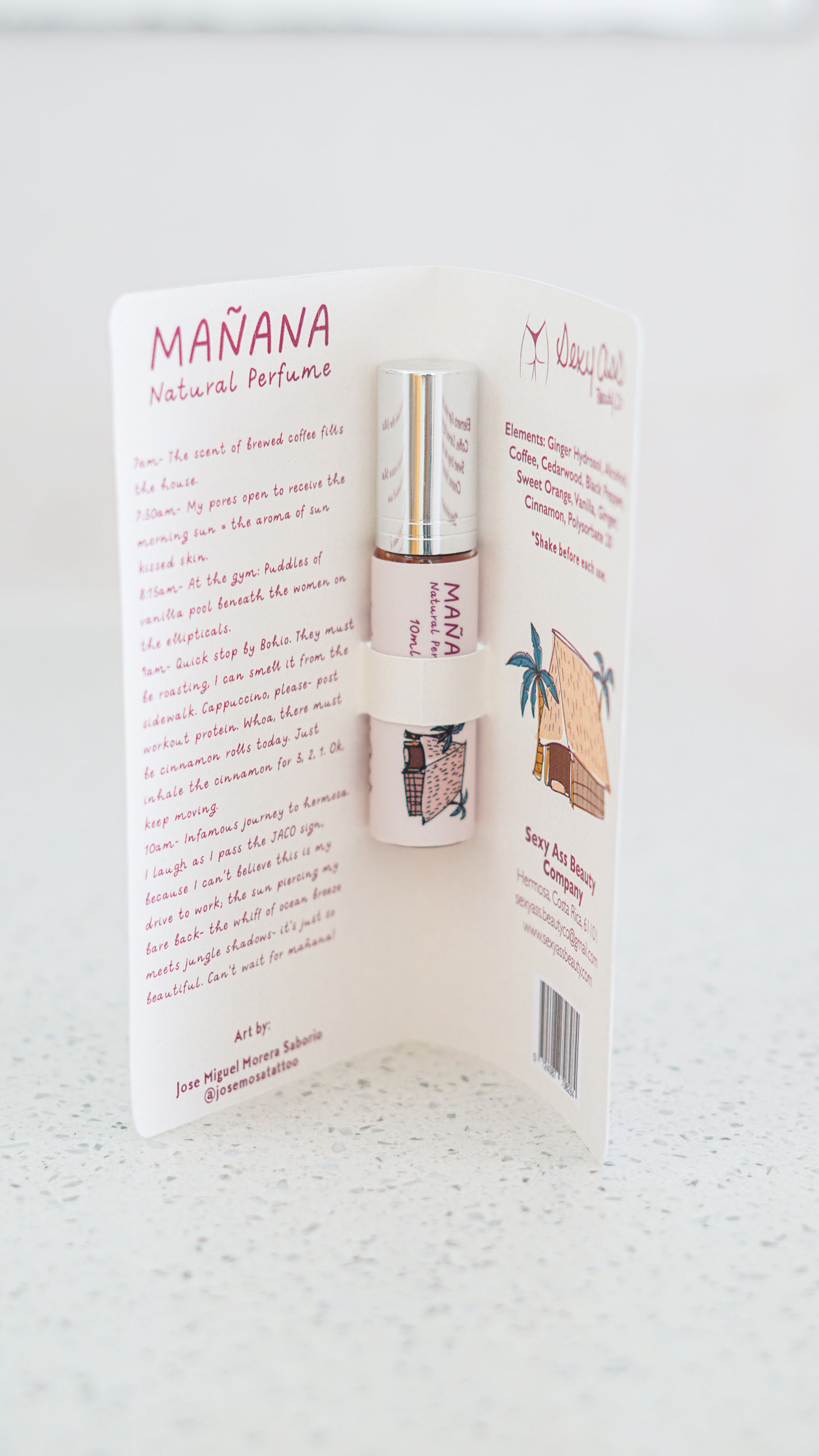 All natural perfume using no chemicals