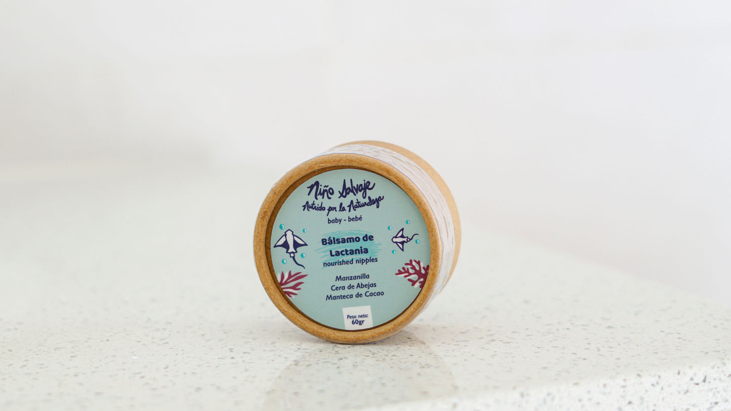 Natural nipple balm for mom