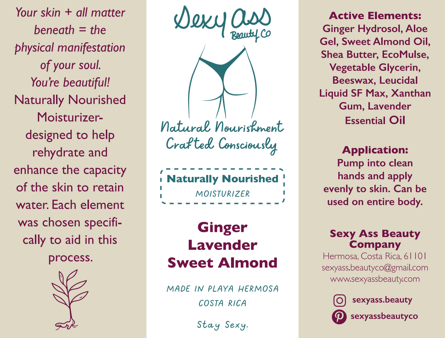 Natural moisturizer