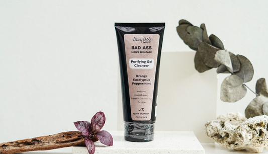 Natural gel cleanser for men
