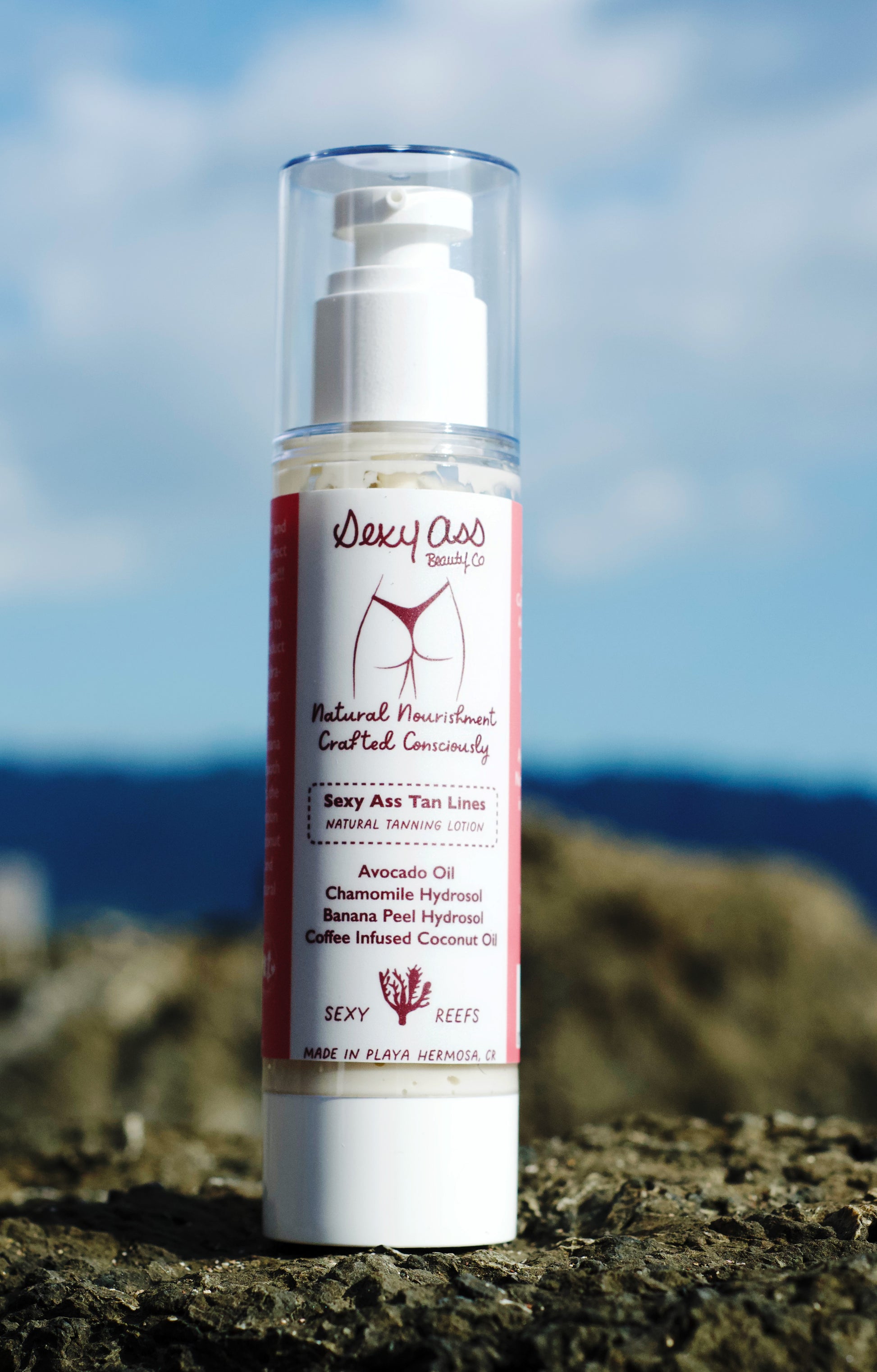 Natural tanning lotion Costa Rica